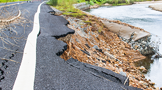 Damaged Road