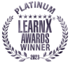 LearnX Awards Winner Platinum 2023